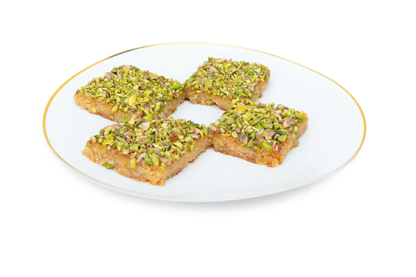Pistachio Basbousa - 500 G
