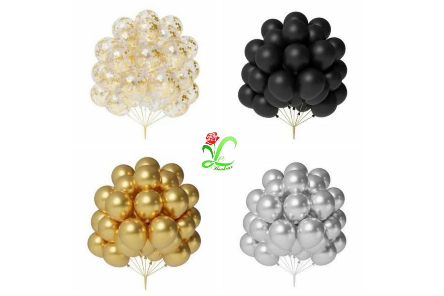 Balloon Bouquet 20 Pieces - Gold
