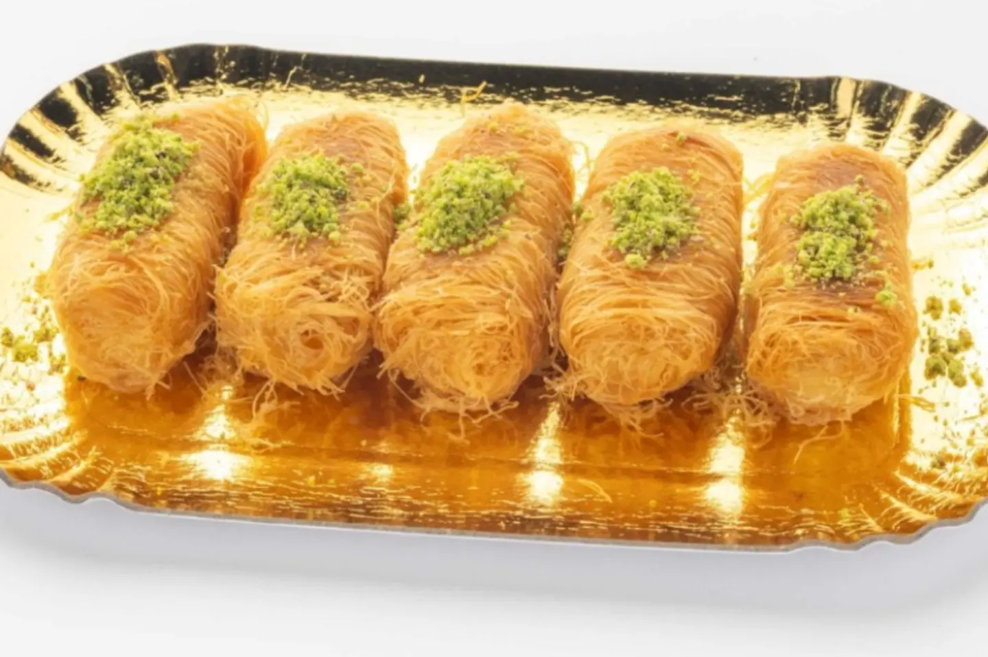 Kunafah With Cream Fingers - Half A Kilo