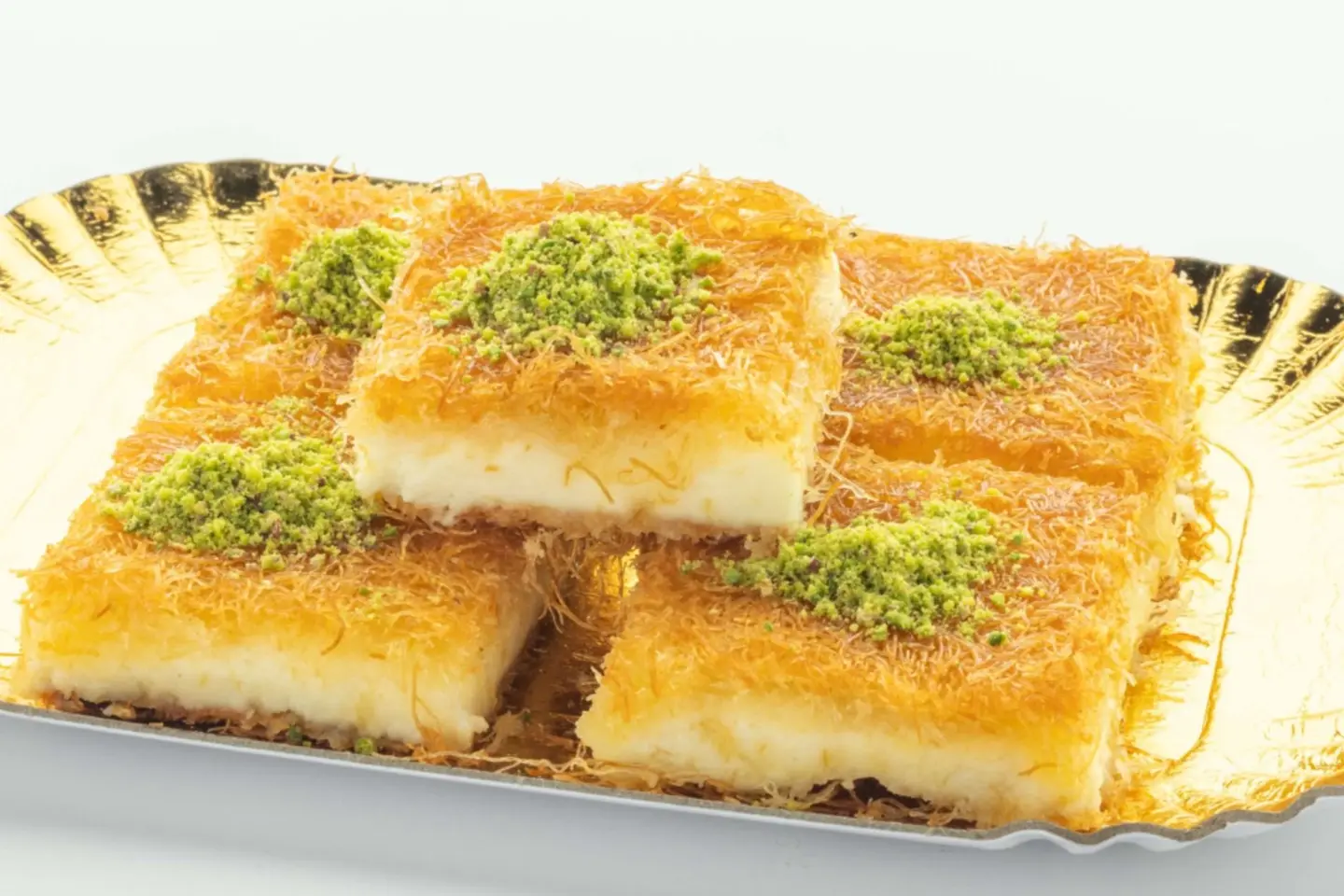 Rough Kunafah Cream With Cheese - Half A Kilo