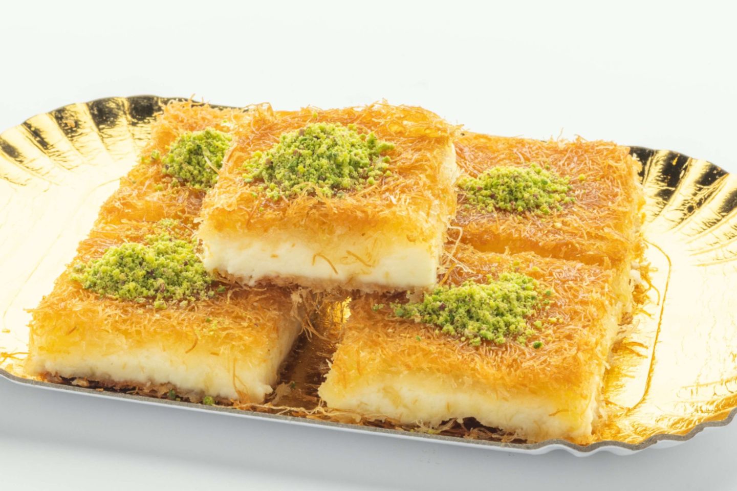 Rough Kunafah Cream With Cheese - Half A Kilo