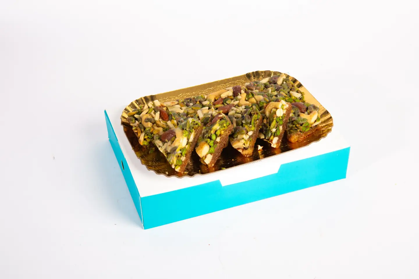 Kunafah With Nuts - Half A Kilo