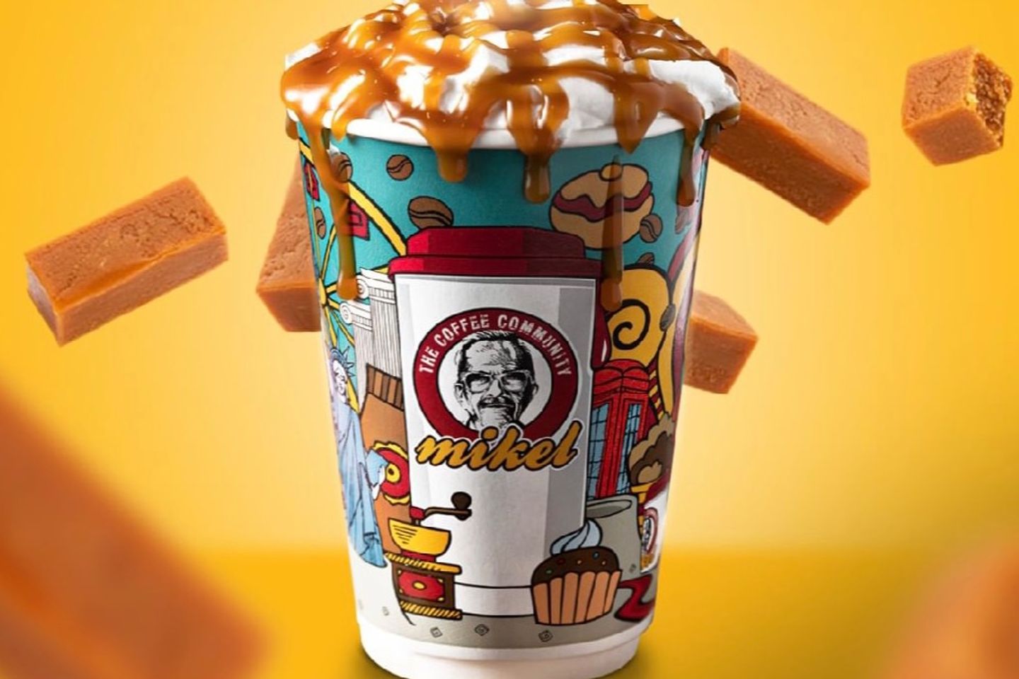 Iced Caramel Latte - Small