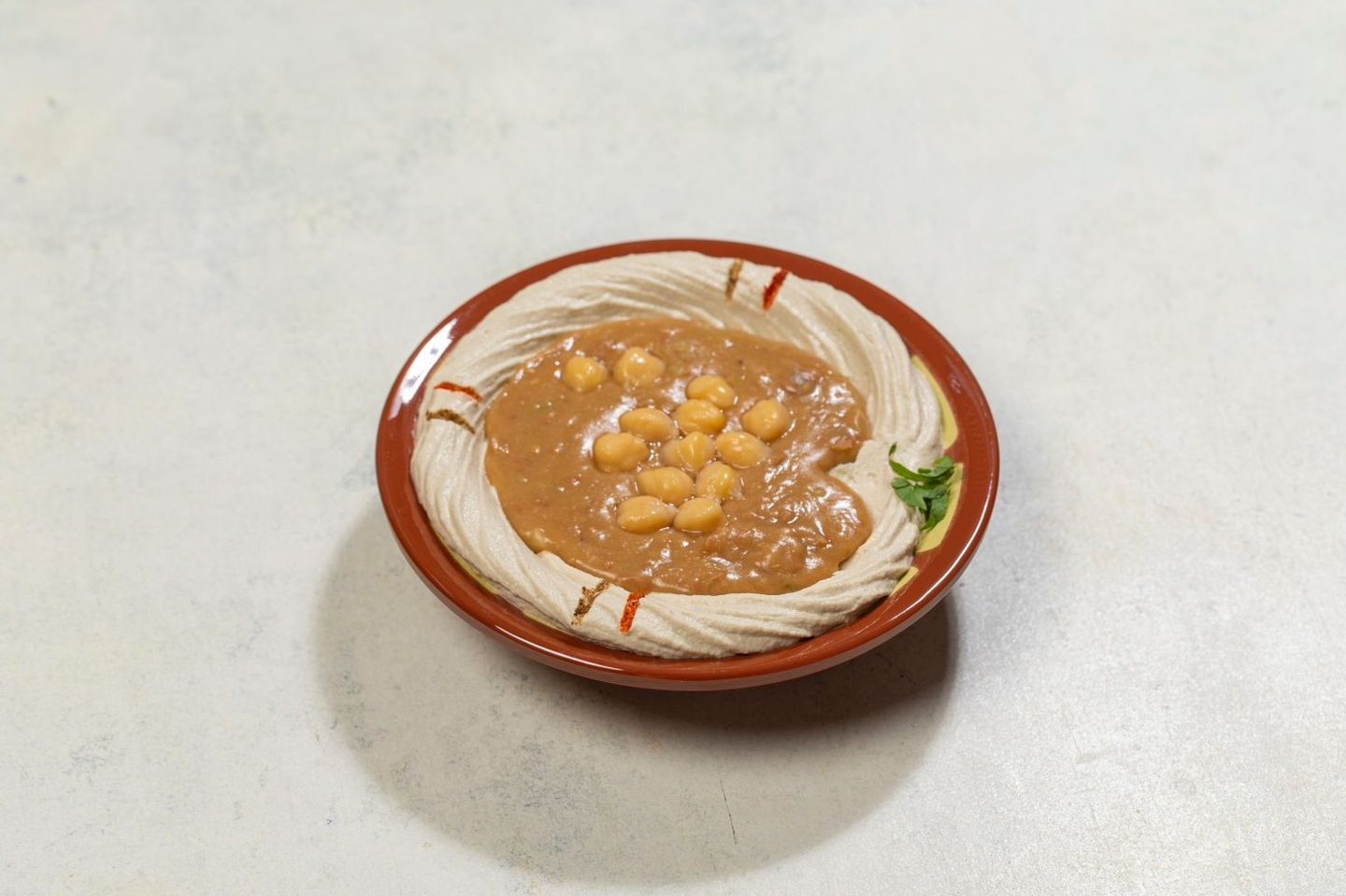حمص على فول - صغير