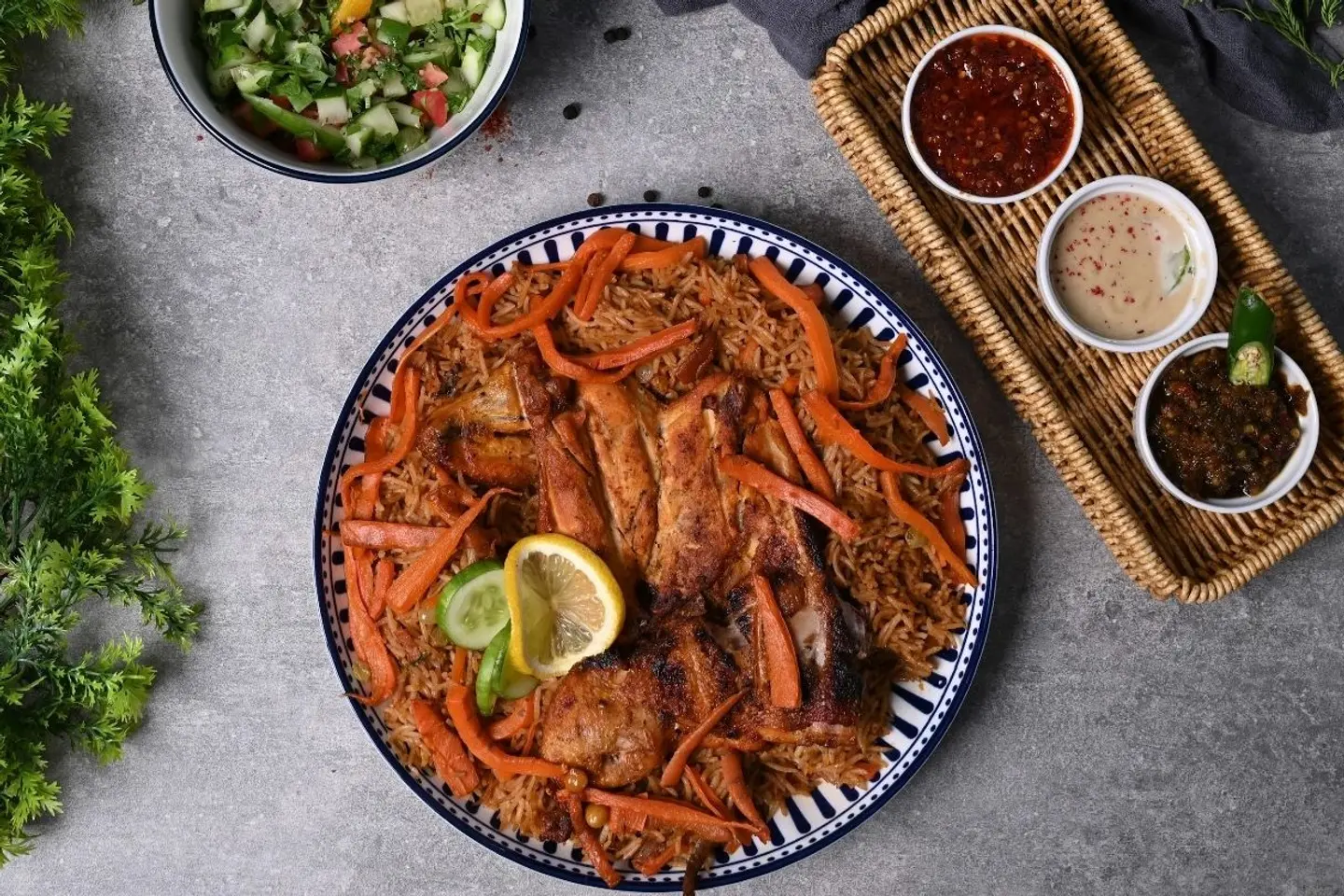 Bukhari Charcoal Chicken - Whole Chicken