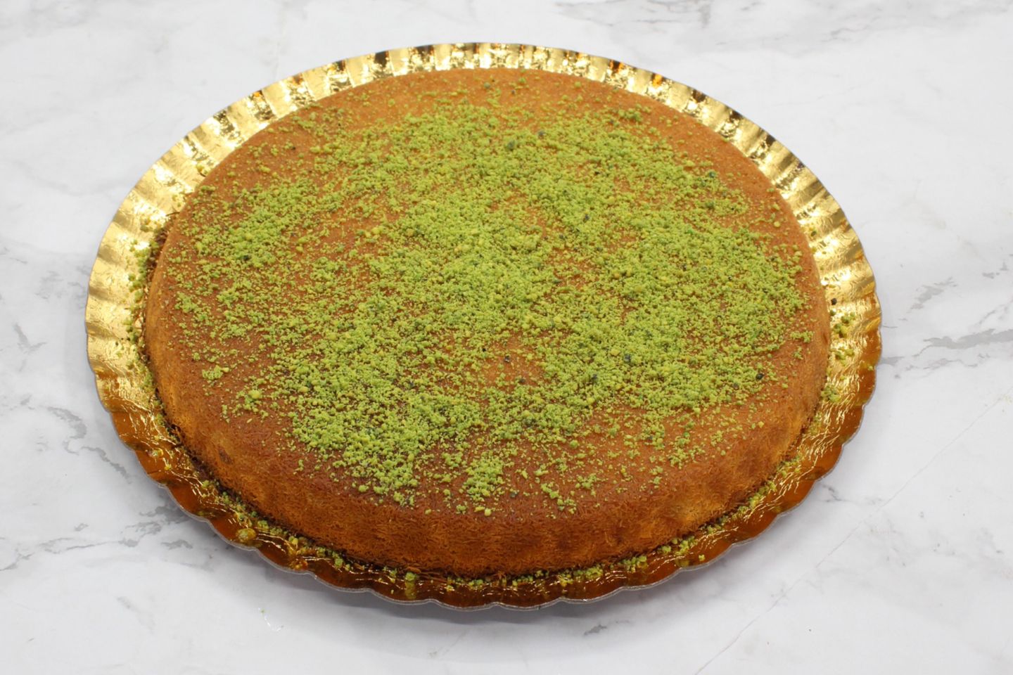 كنافة جبن سائل - وسط