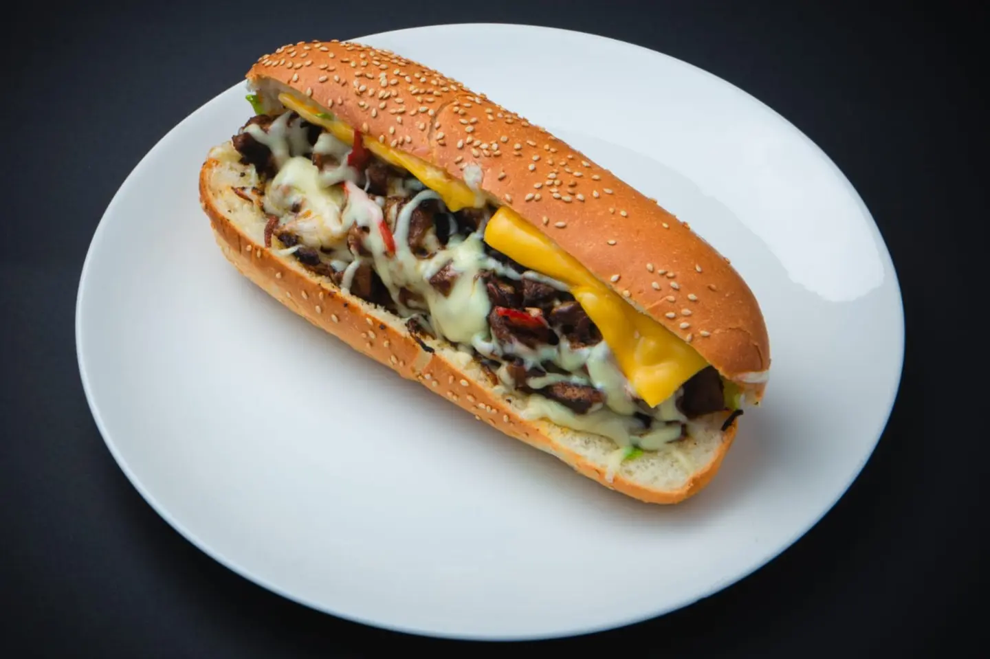 Philly Cheese Steak Sandwich - Sandwich