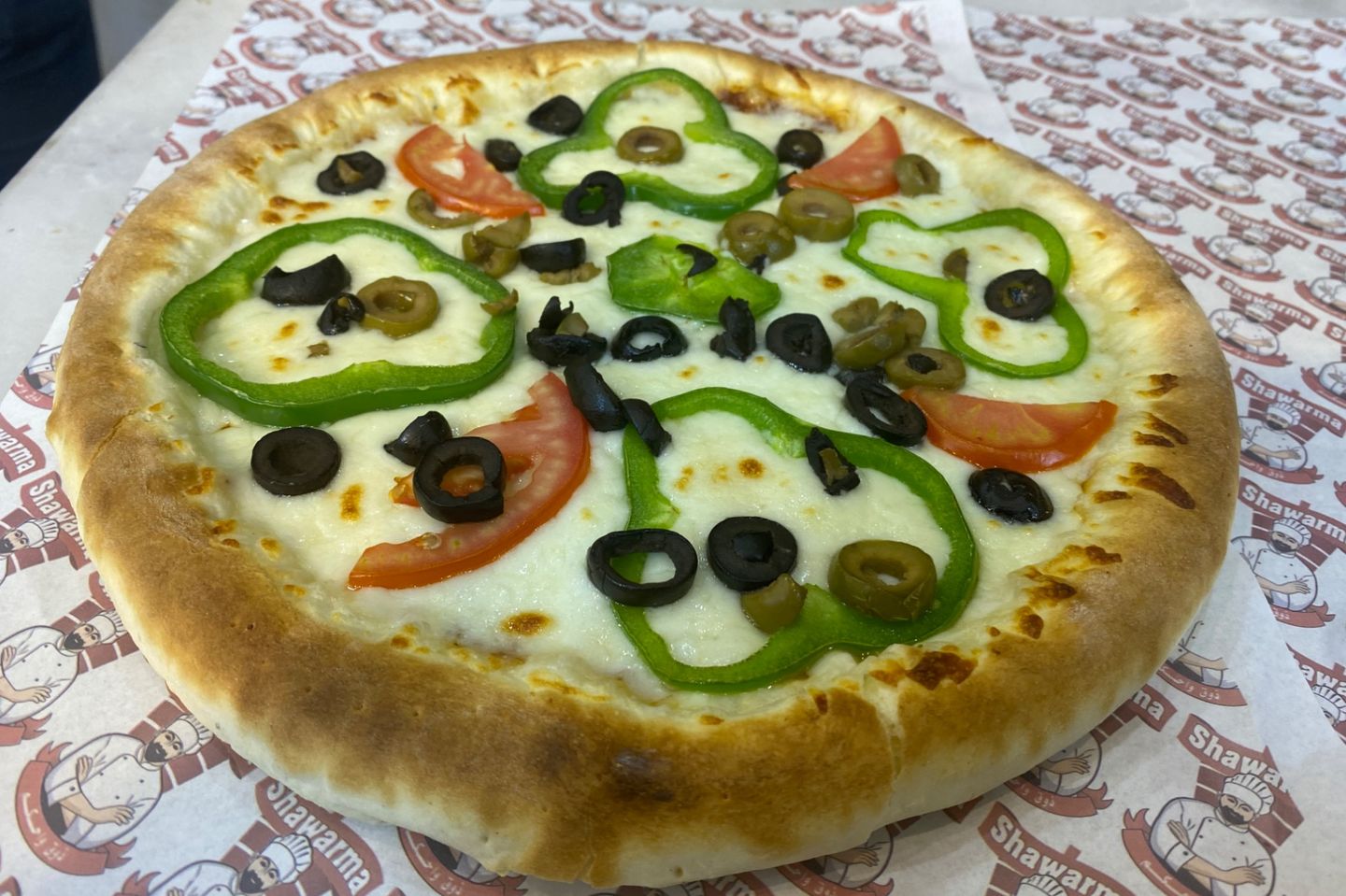 Vegetable Pizza - Small