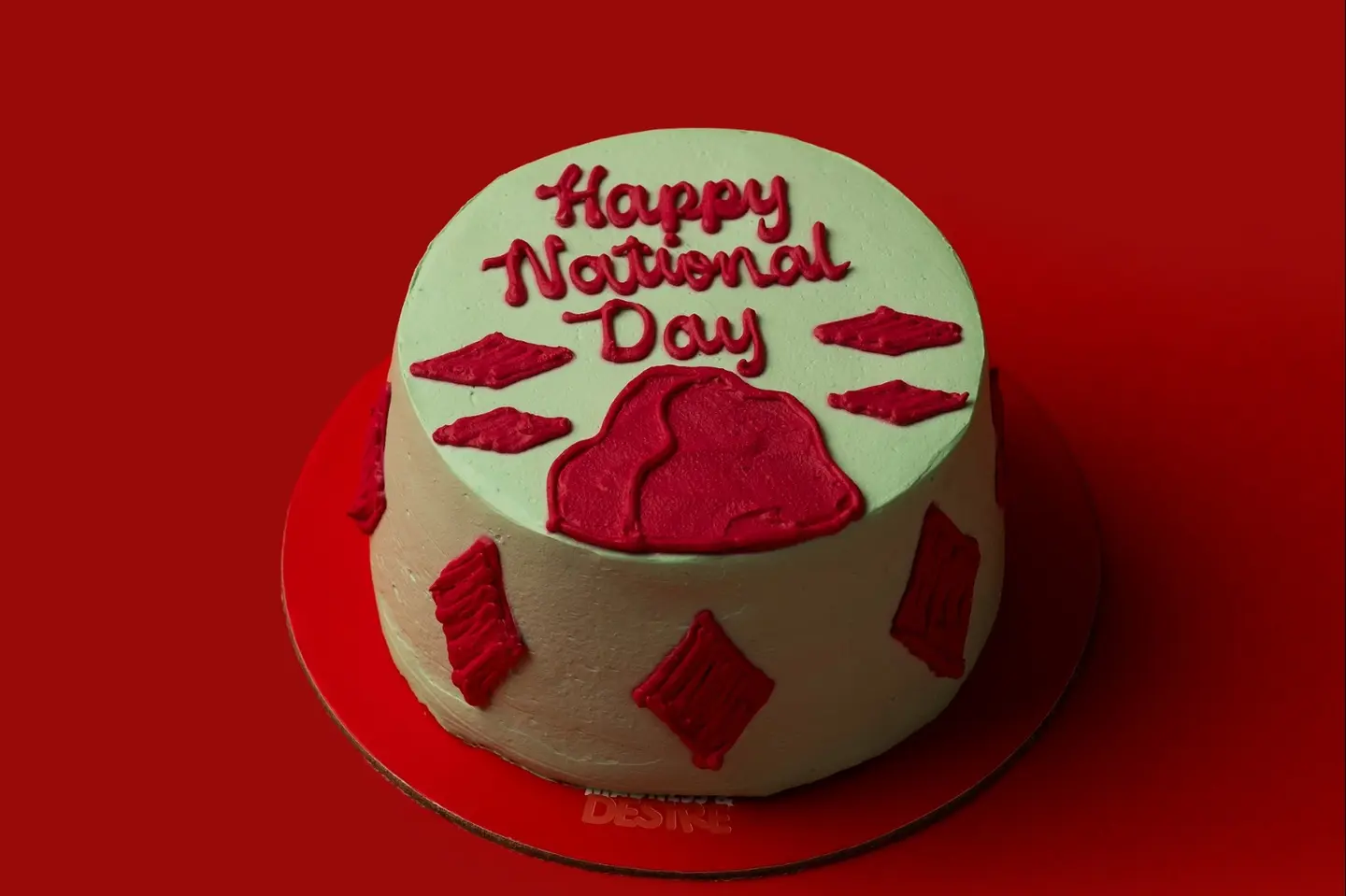 National Day Tiny Cake - Mango