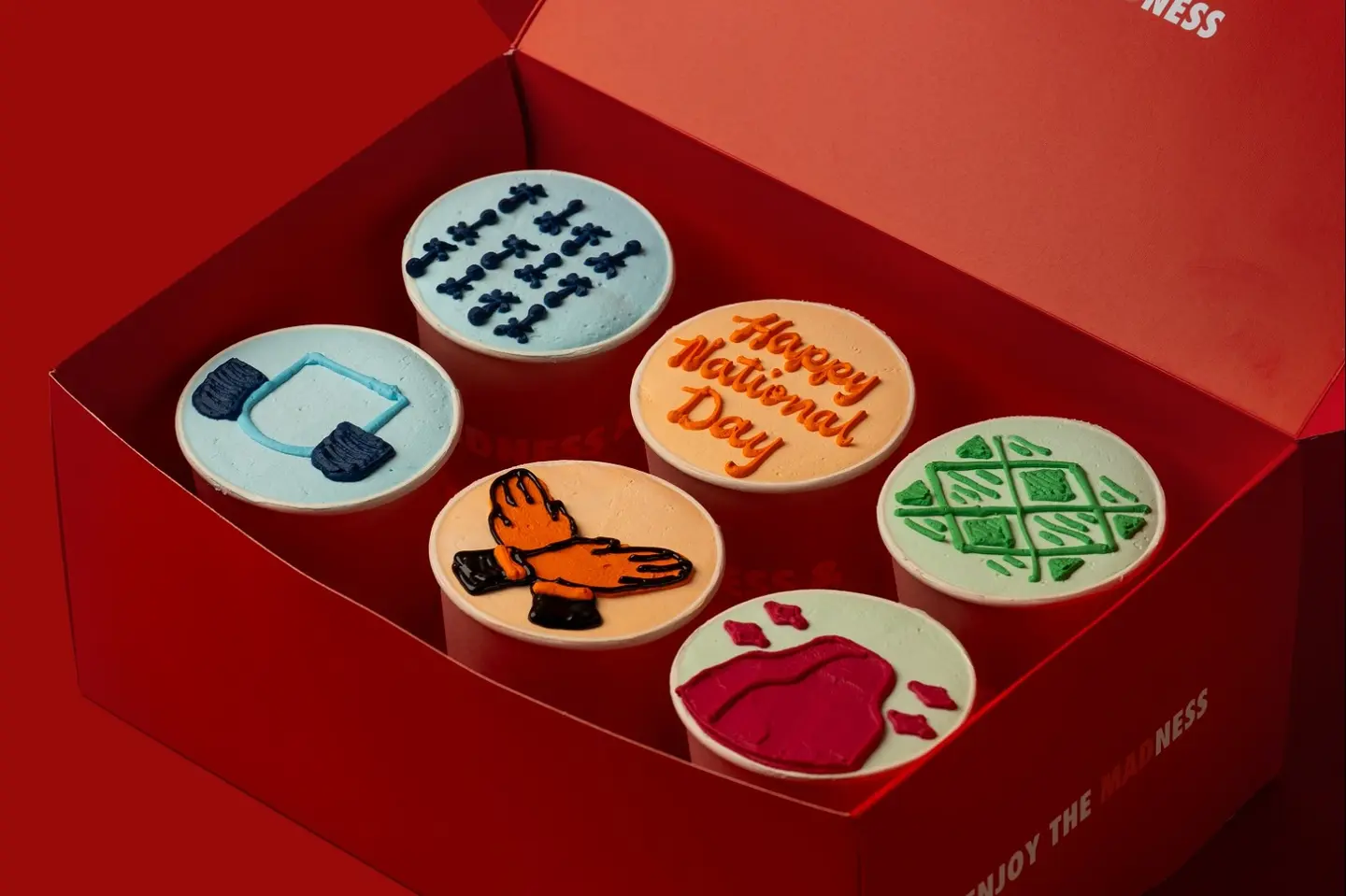 National Day Yummy Cuppy 6pcs - Chocolate