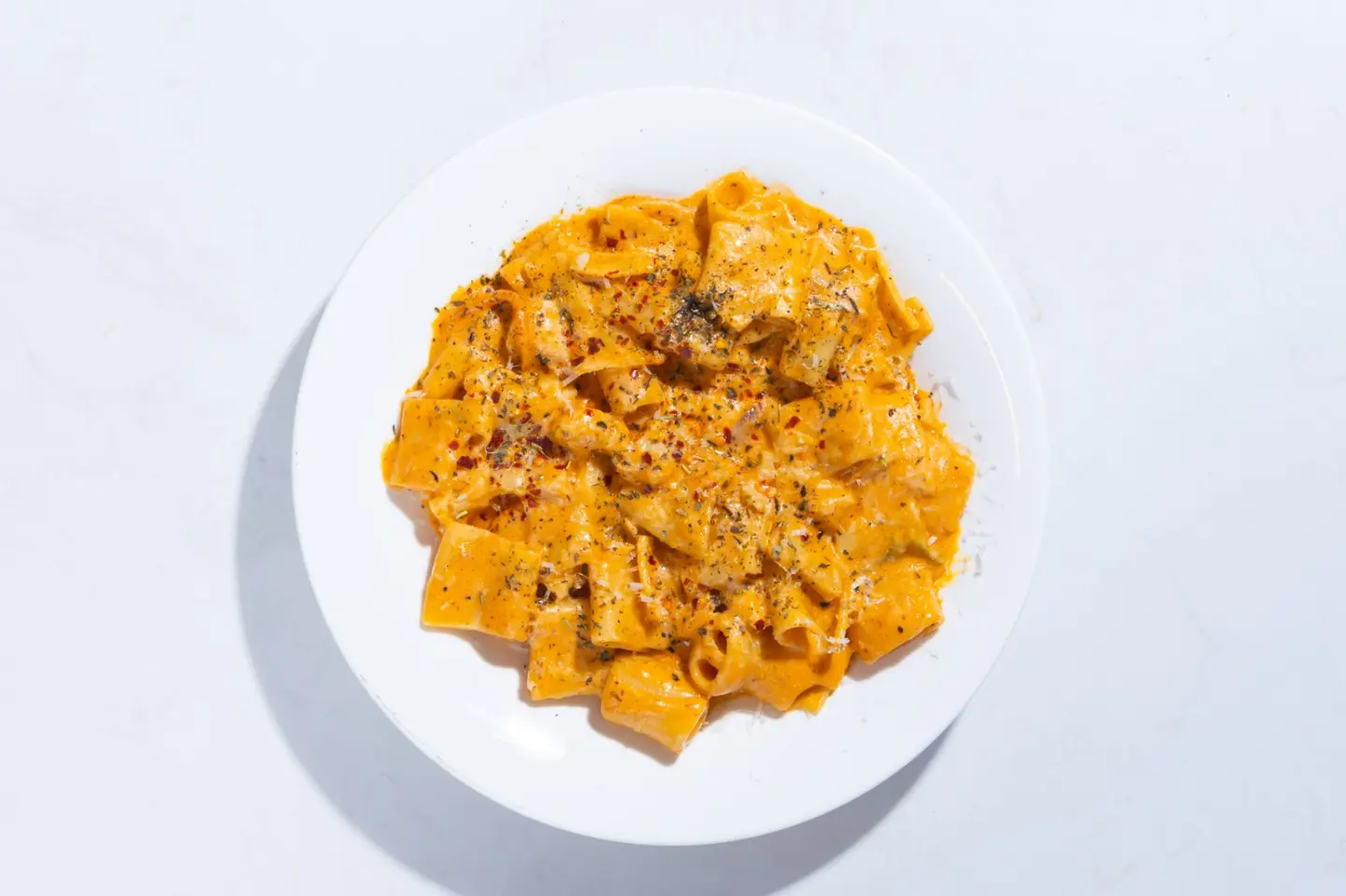 ريغاتوني باستا - روبيان