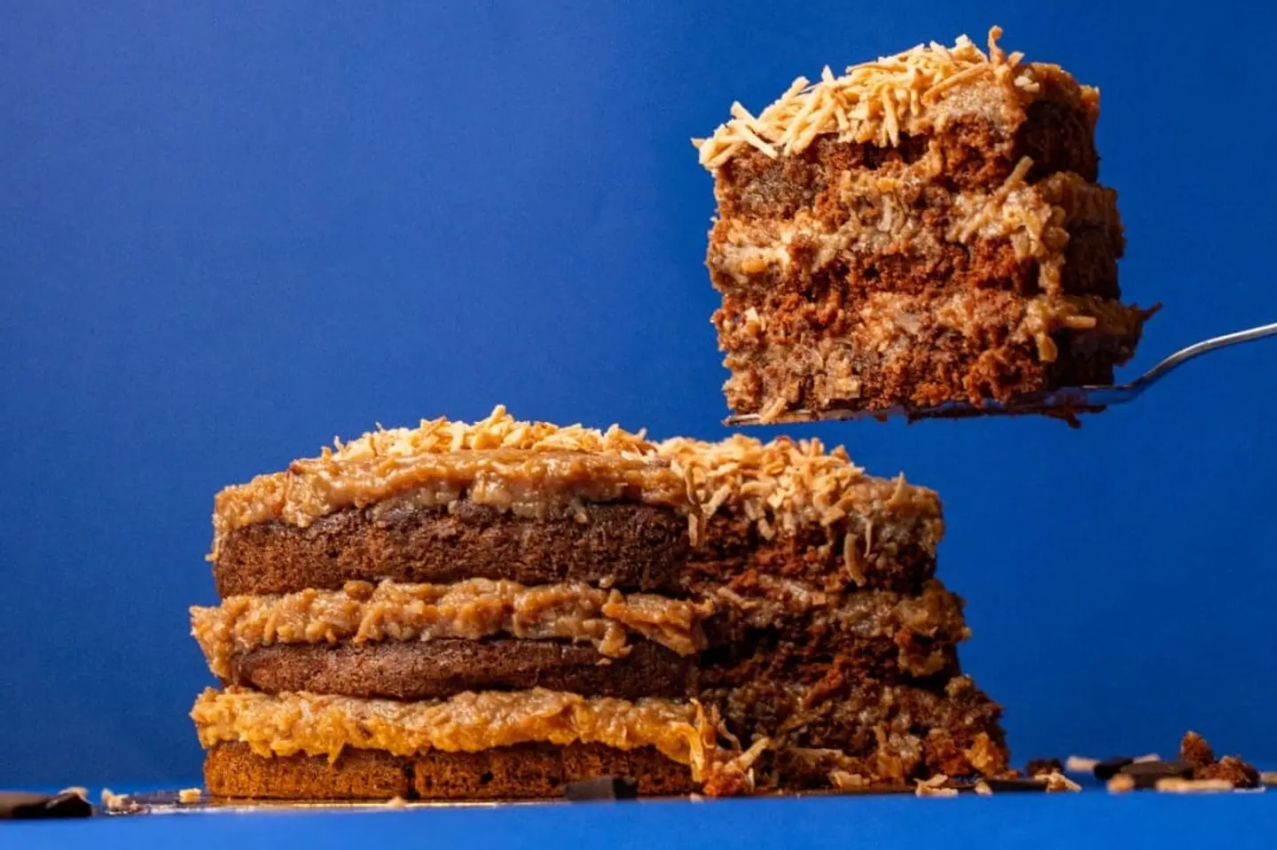 German Chocolate Cake - Large Serve 8 10