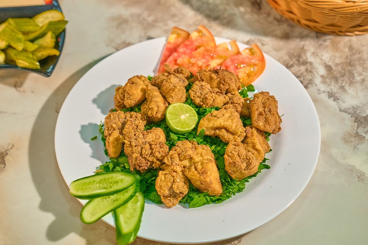 مخ بانية - طبق