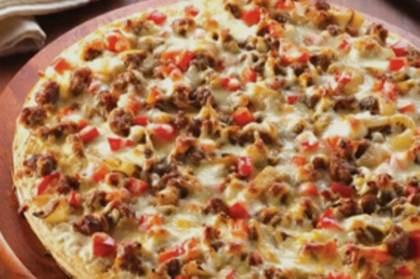 Ground Meat Pizza - Small