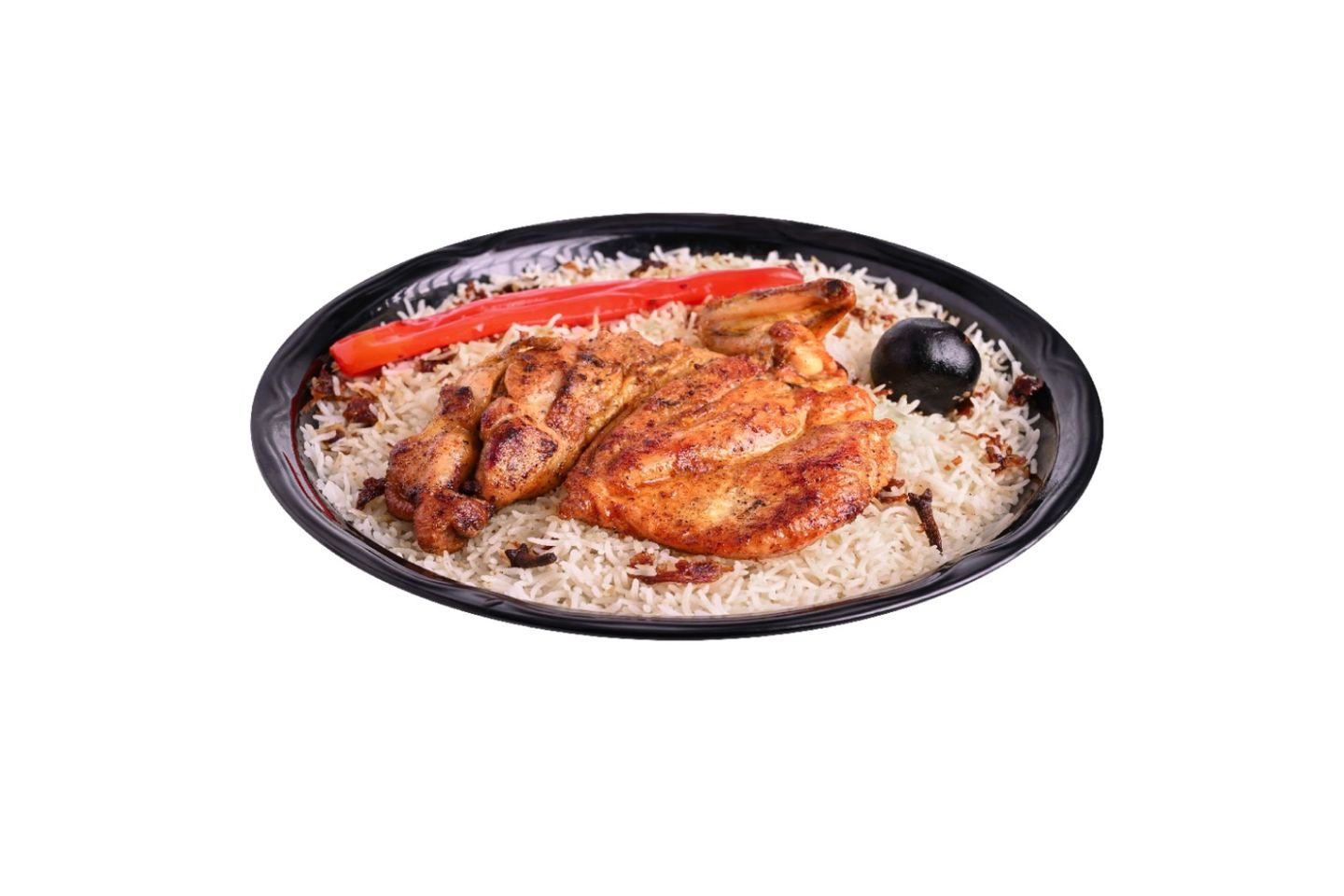 Half A Madbi Chicken - Without Rice