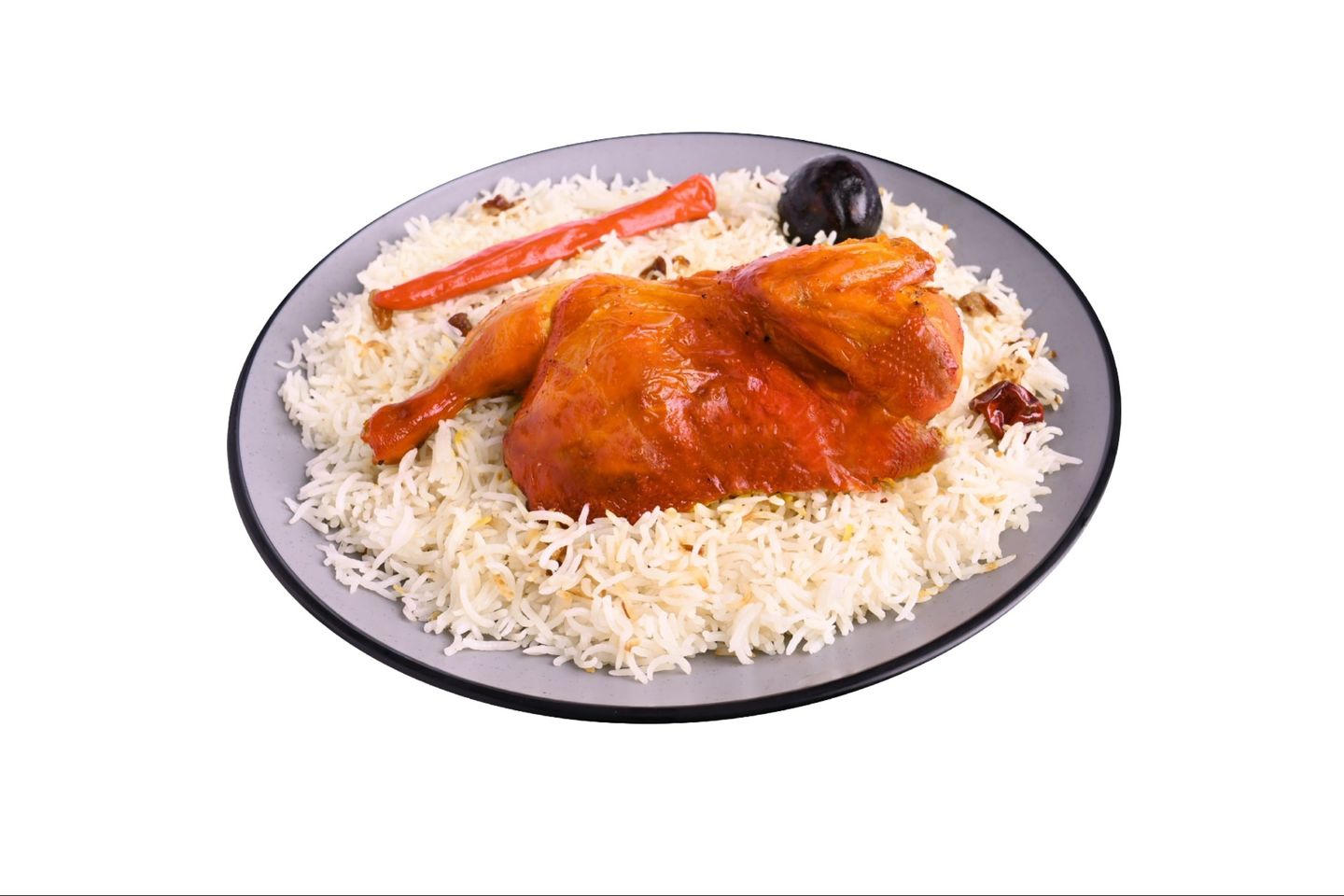 Half A Mandi Chicken - Without Rice