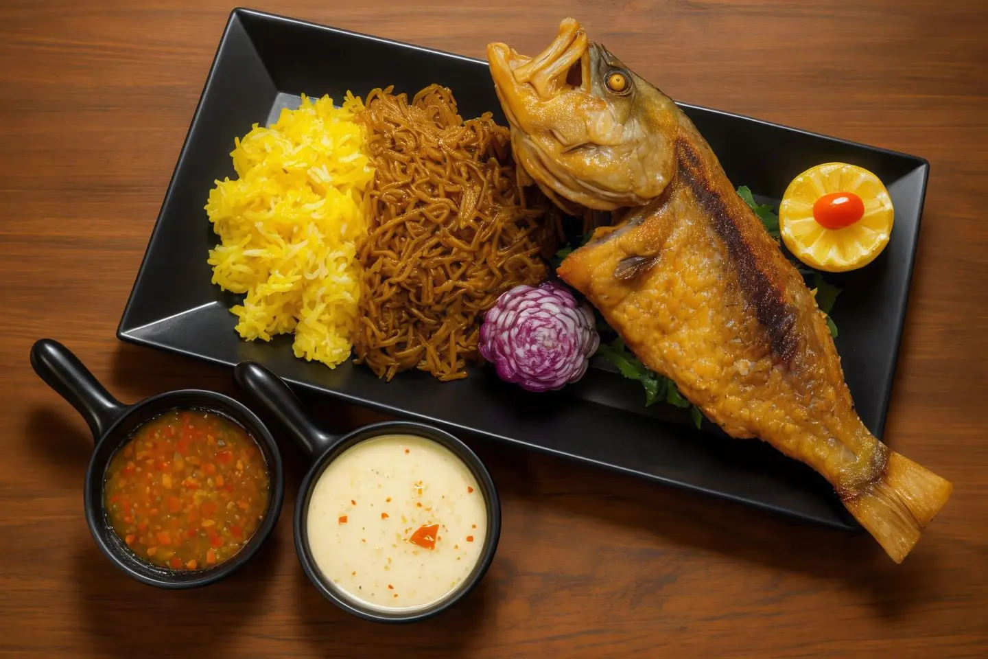 وجبة هامور شخص واحد - مشوي