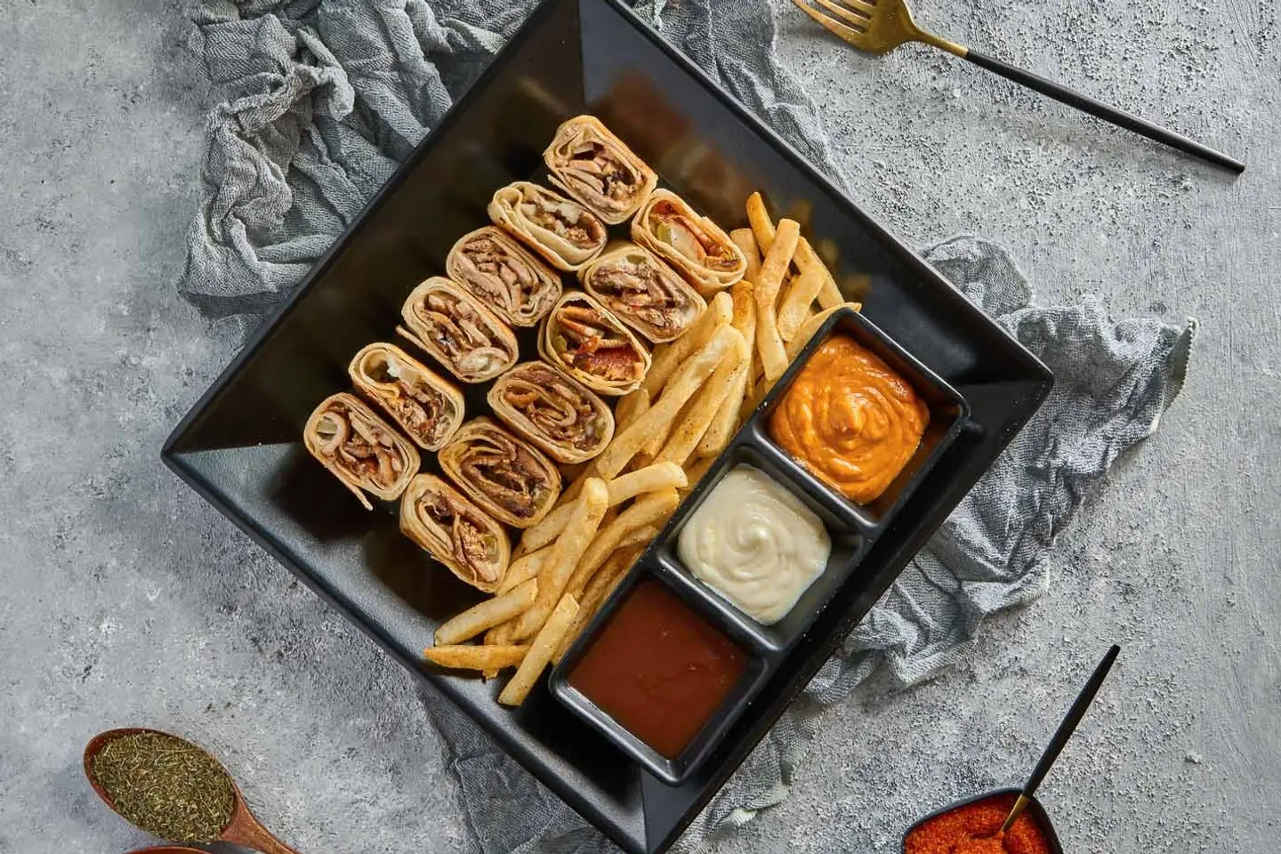 Chicken Arabi Shawarma - 12 Pcs