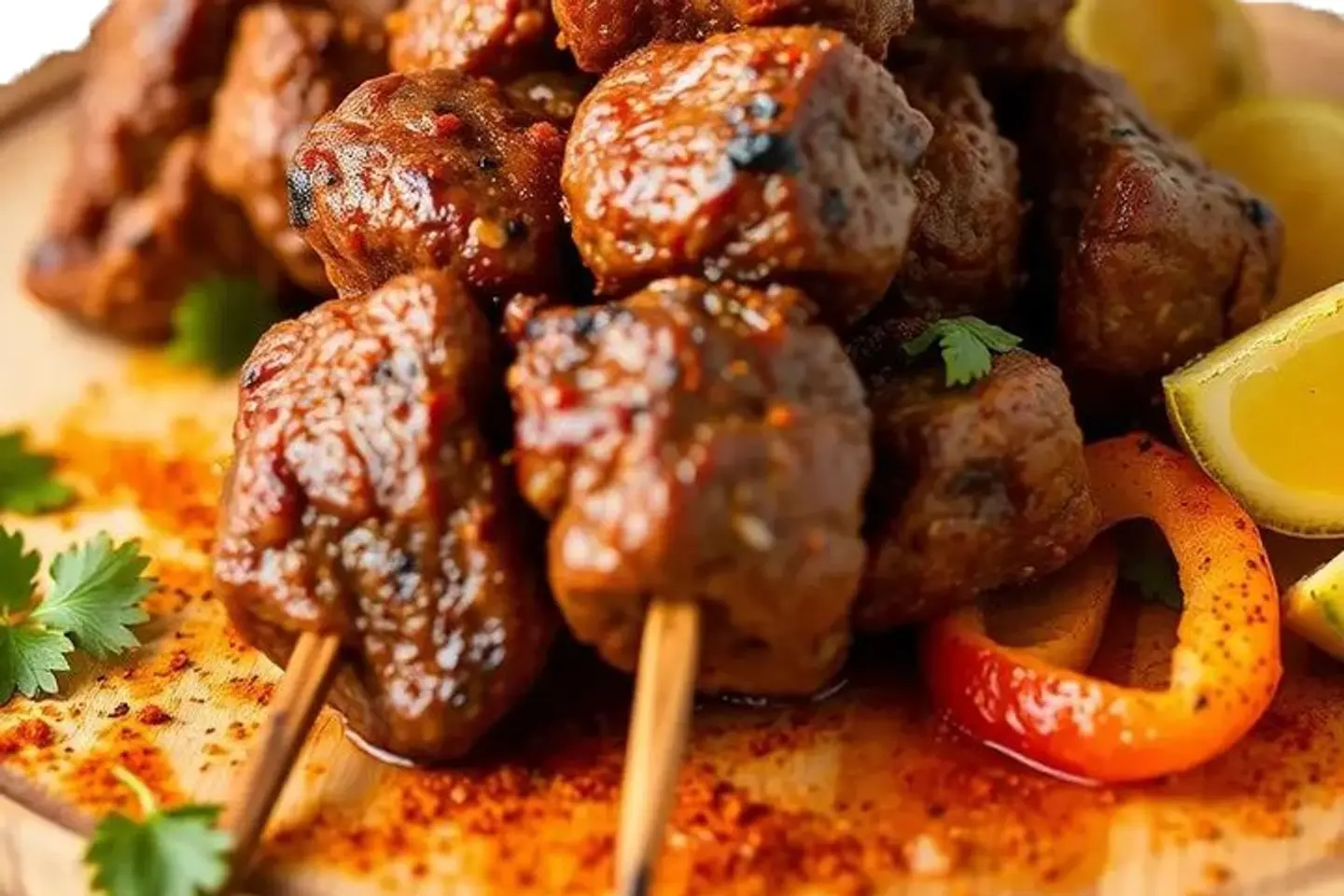 اوصال كباب لحم - بدون الأرز