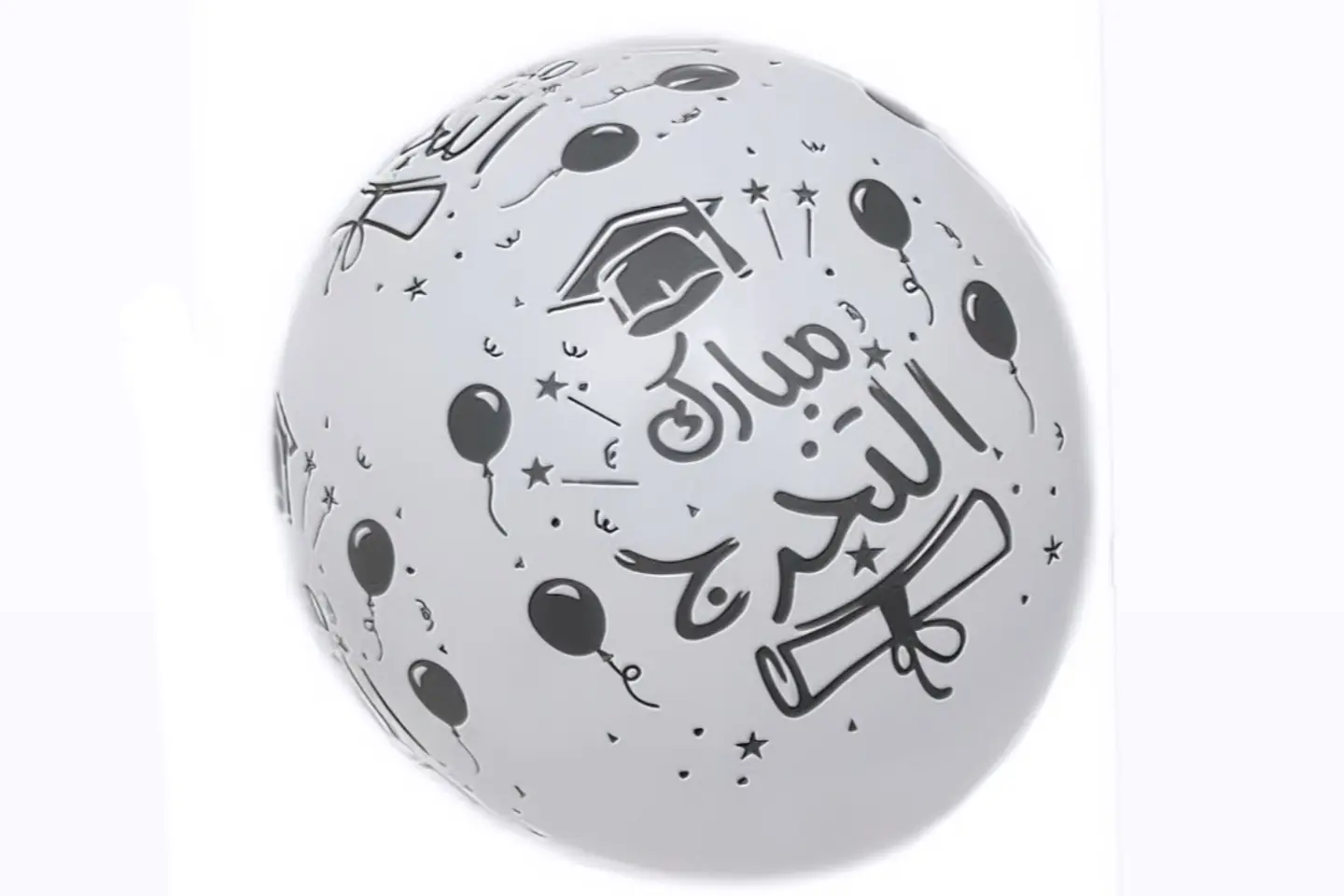 بالونات التخرج - ذهب