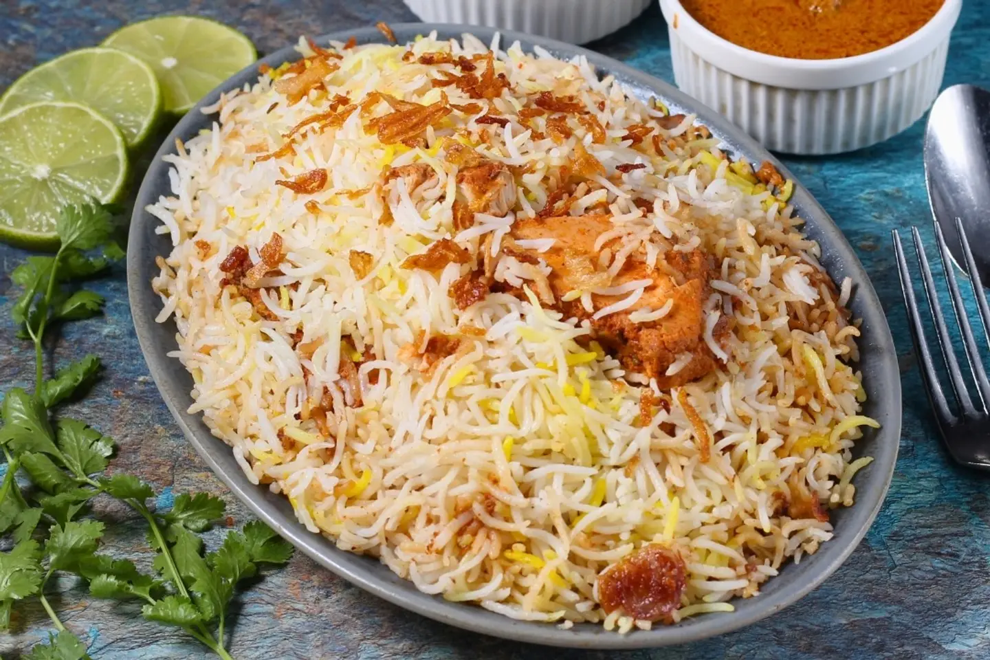دم برياني الدجاج - نفر واحد