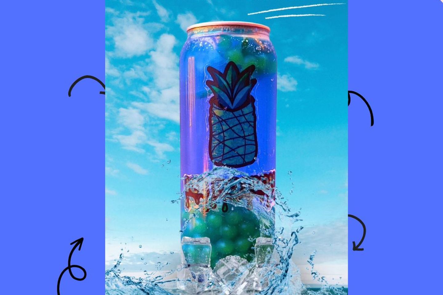 Blueberries - 7up