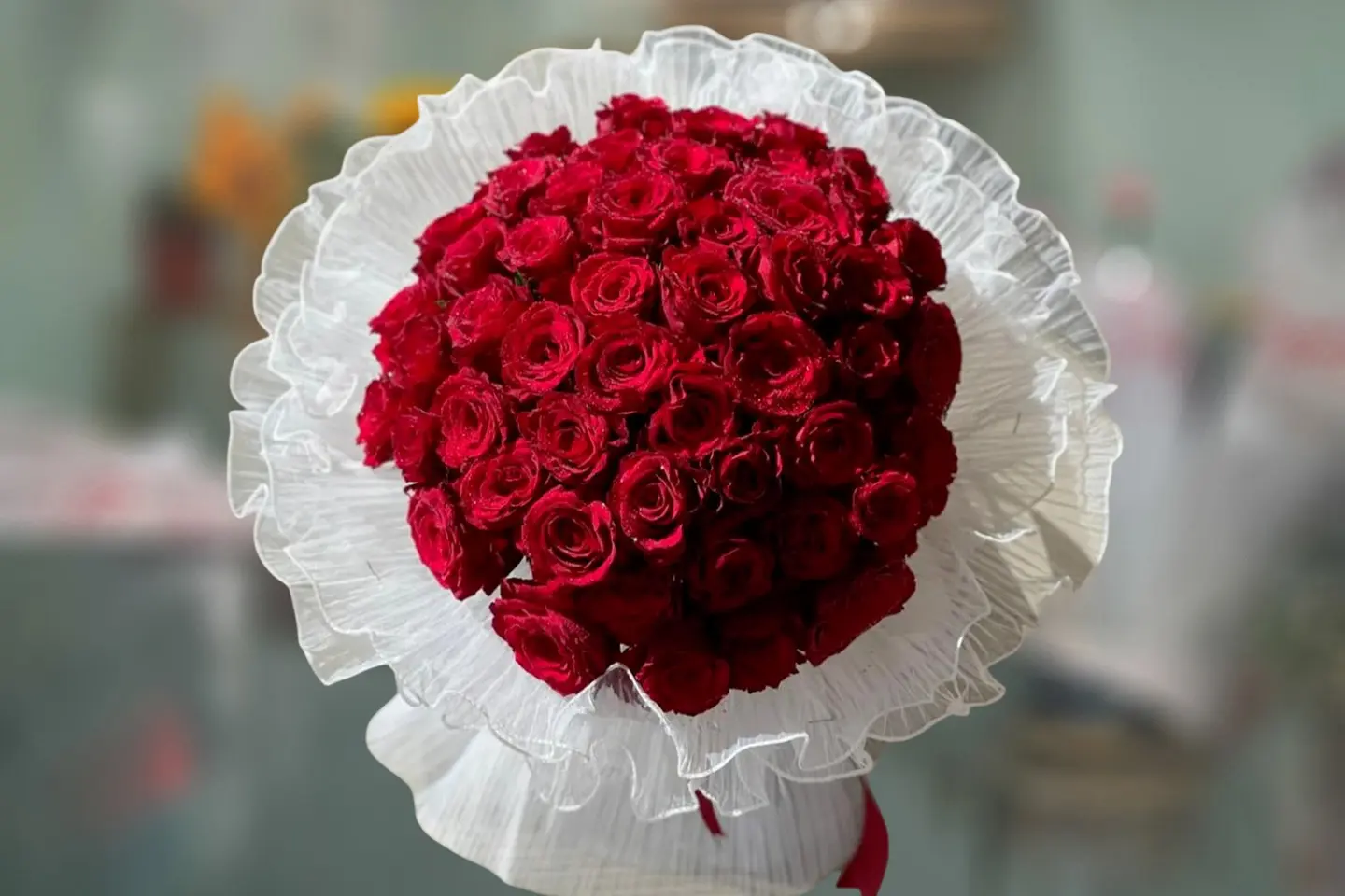 ٥٠ قطعة باقة عيد الحب ١٤ - ٢٠ قطعة