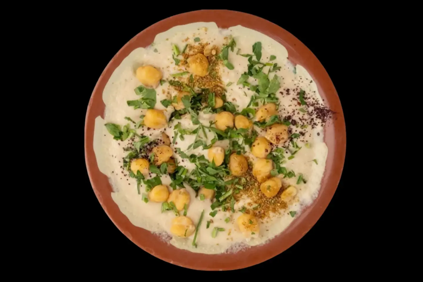حمص - ساده مع زيت زيتون