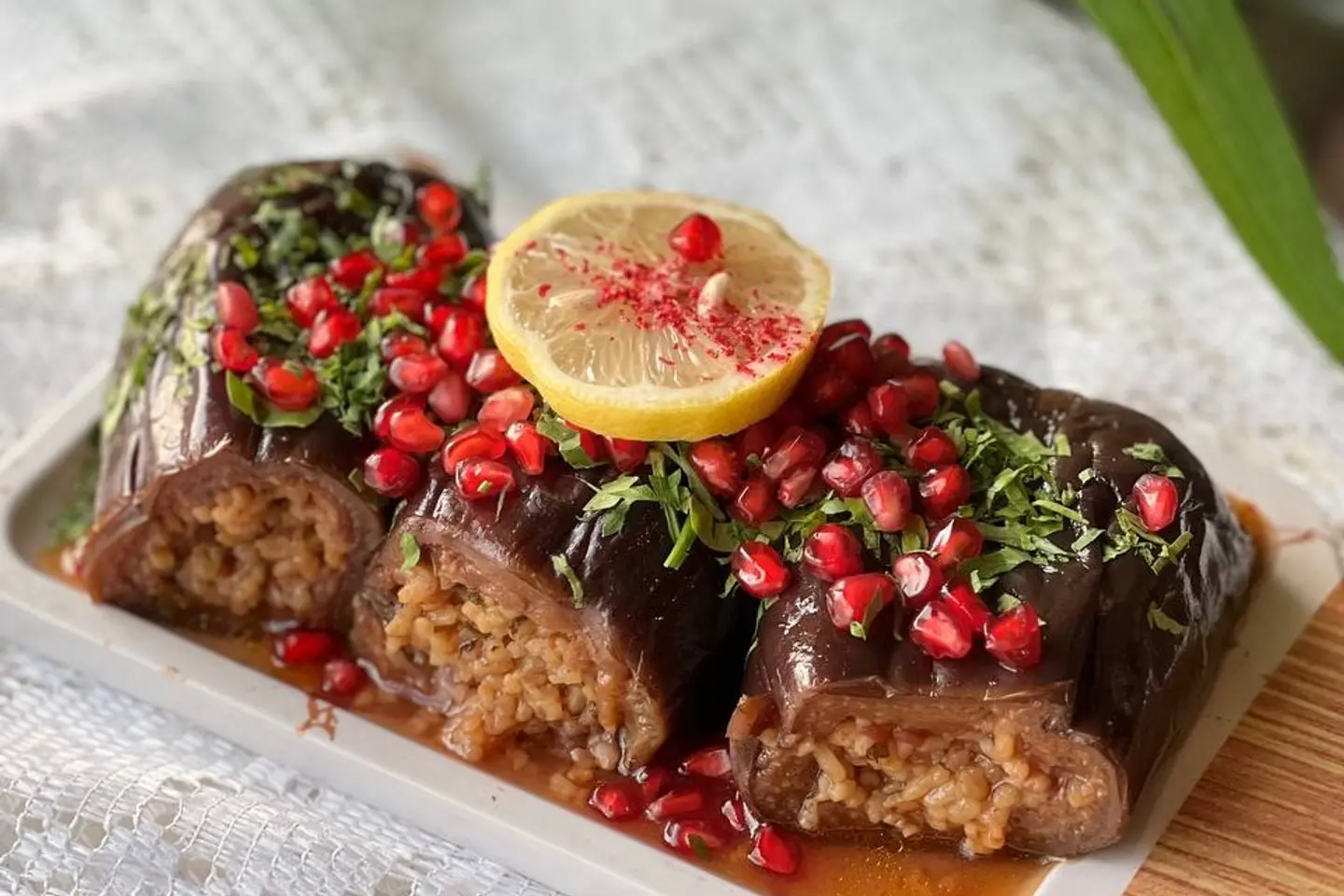 Stuffed Eggplant - Large Size