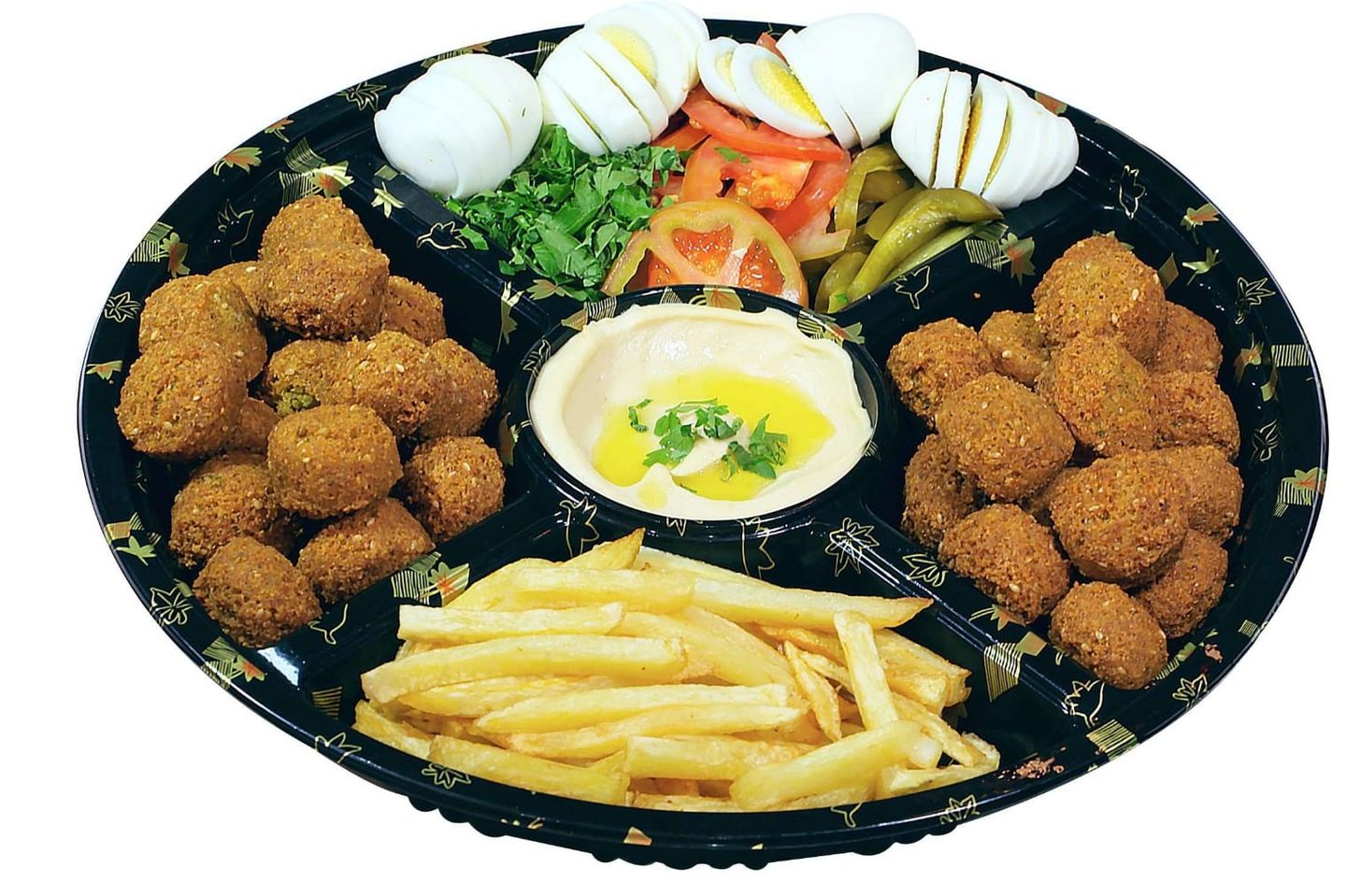 صحن فلافل مشكل  - صغير