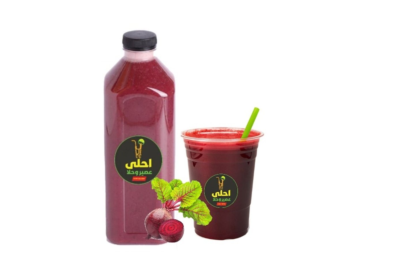 شمندرمع برتقال وتفاح - لتر