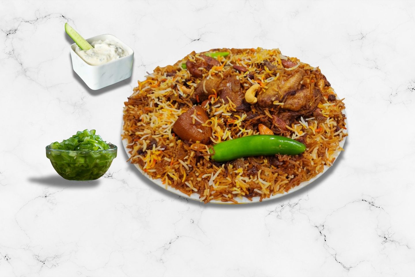 دجاج زربيان - نص حبة دجاج