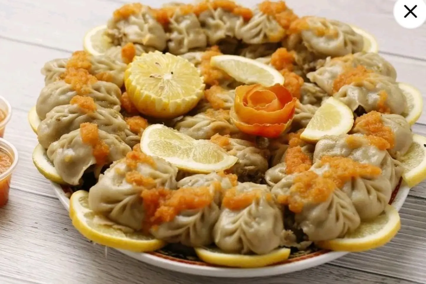 مشكل منتو لحم ودجاج - صغير جدا