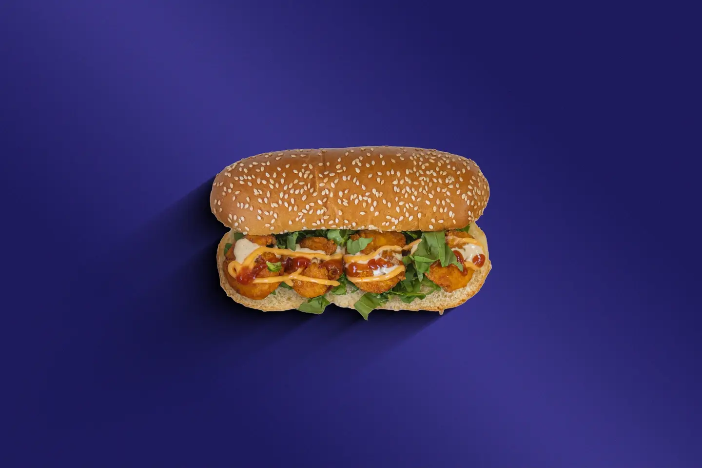 ساندوتش جمبرينو - مشوي