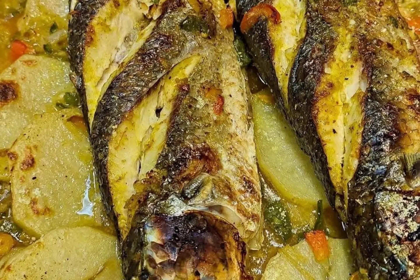 بوري مشوي زيت وليمون - نصف كيلو