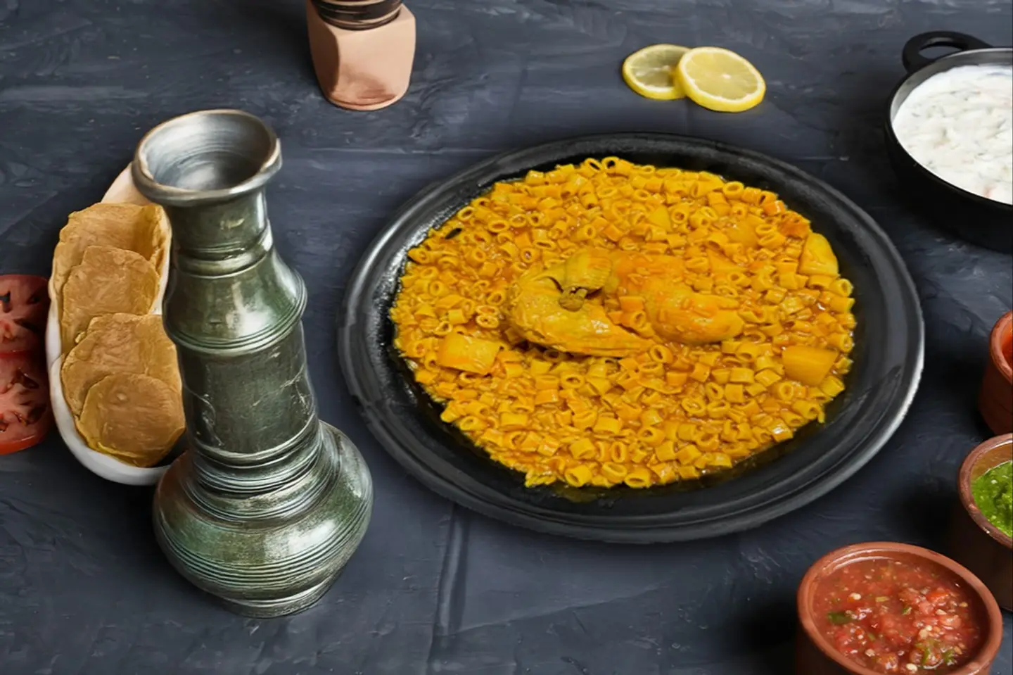 مبكبكة - نصف دجاجة