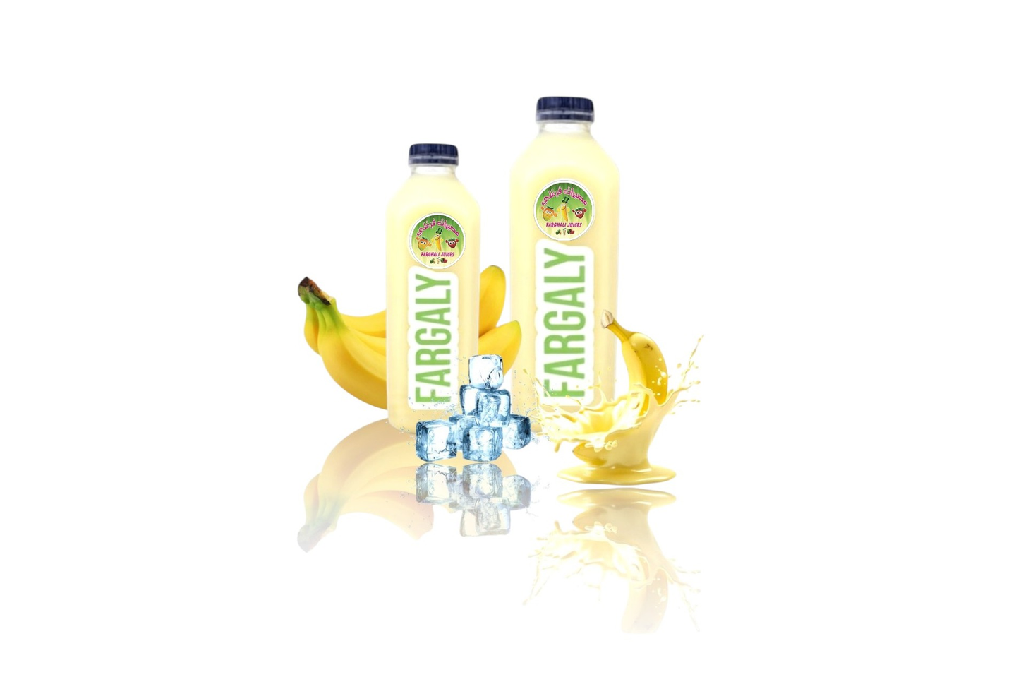 عصير موز حليب - جالون لتر ونصف