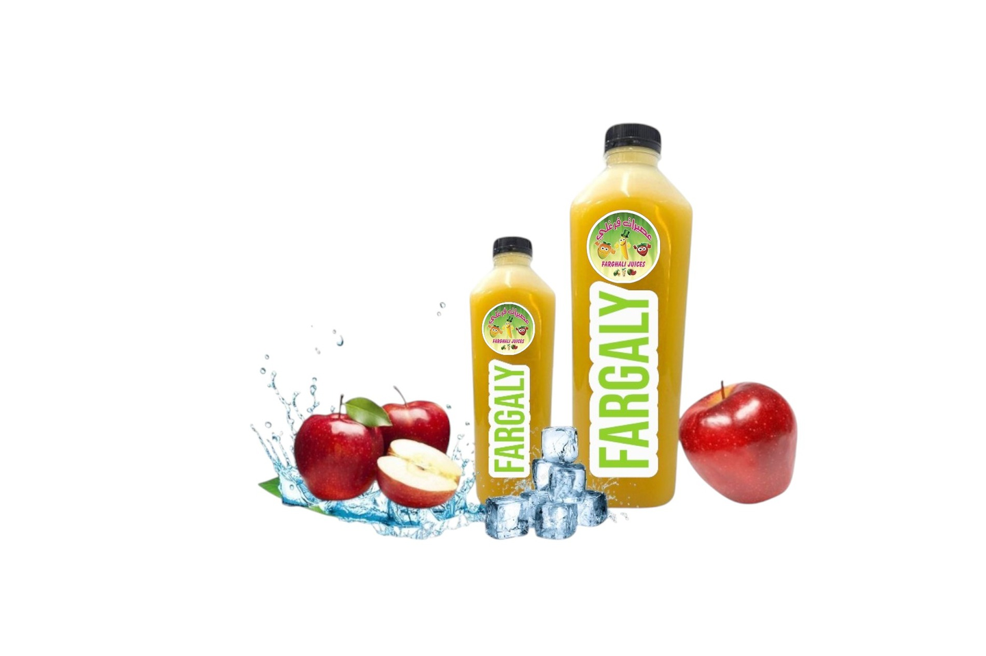 عصير تفاح كبس - جالون لتر ونصف