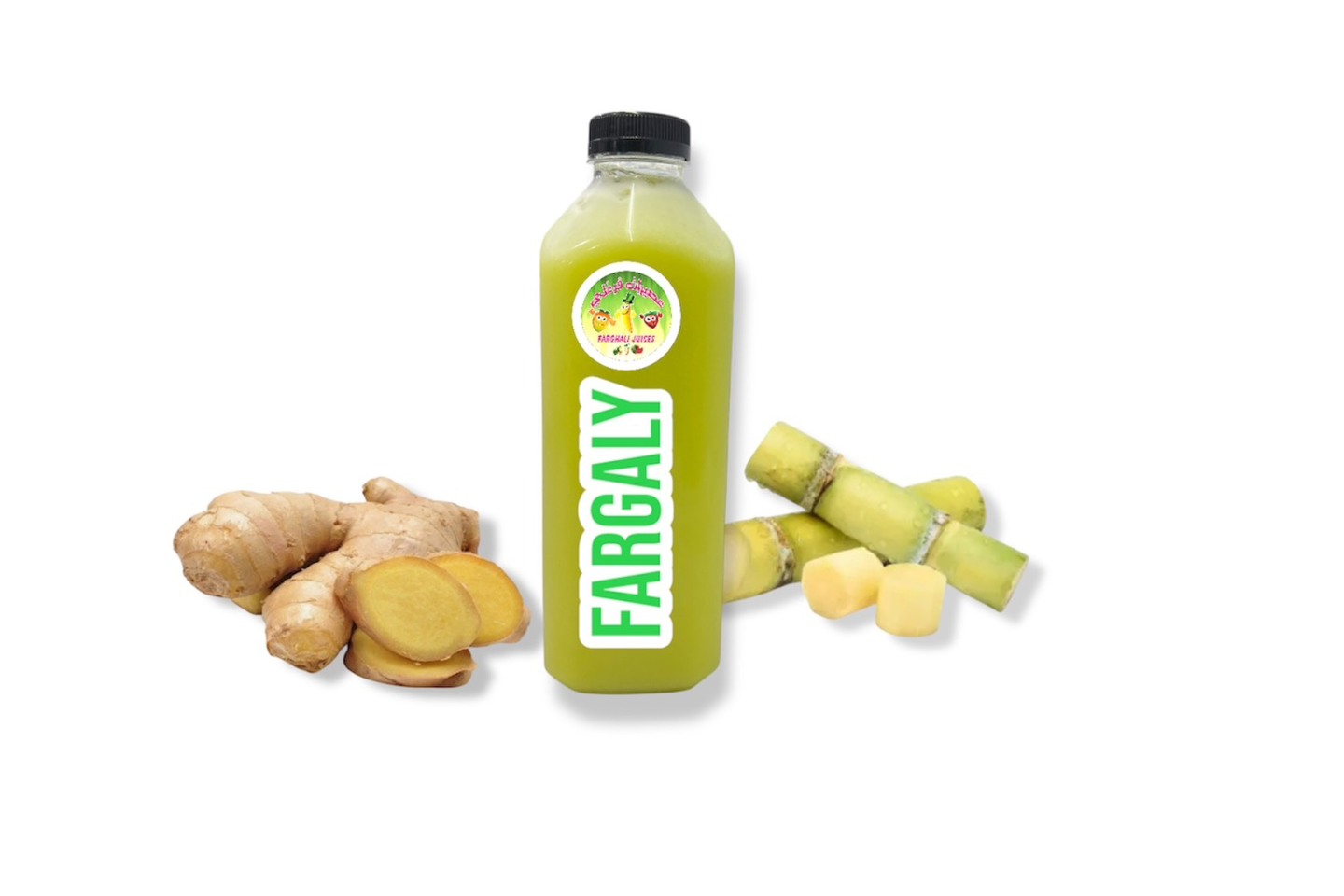 عصير قصب زنجبيل - جالون لتر ونصف