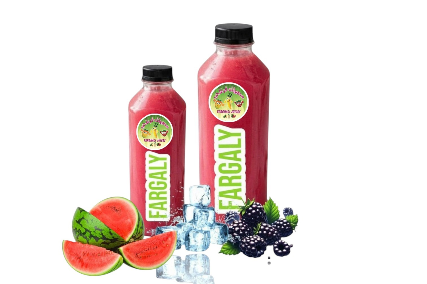 سموذي حبحب وتوت - صغير