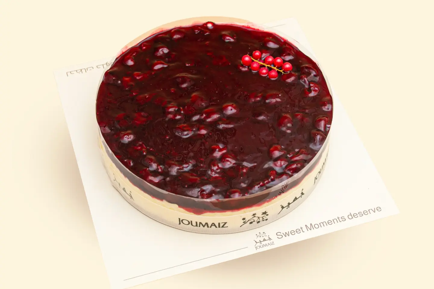 Cherry Cheesecake Mold - Template For 8 To 9 People