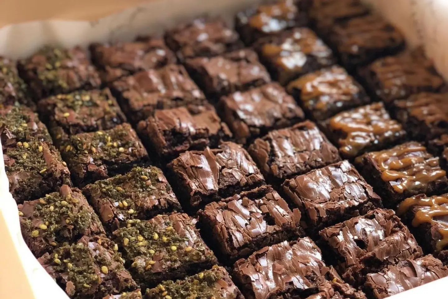 Alasalh Brownies - 20 Pieces Of Assorted Classic Thyme Caramel
