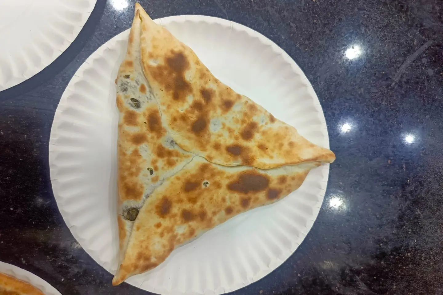 فطيرة سبانخ - وسط