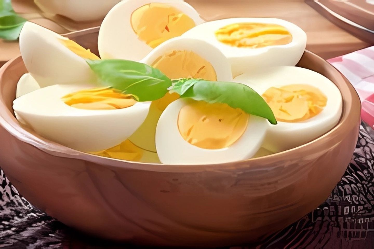 Boiled Egg Plate - 4 Pieces