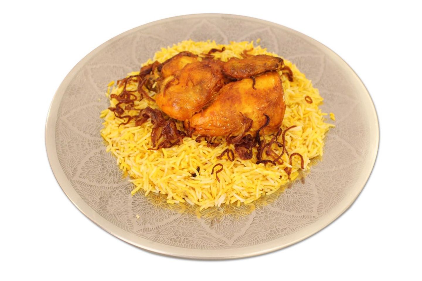 دجاج شواية - نصف دجاجة بدون أرز