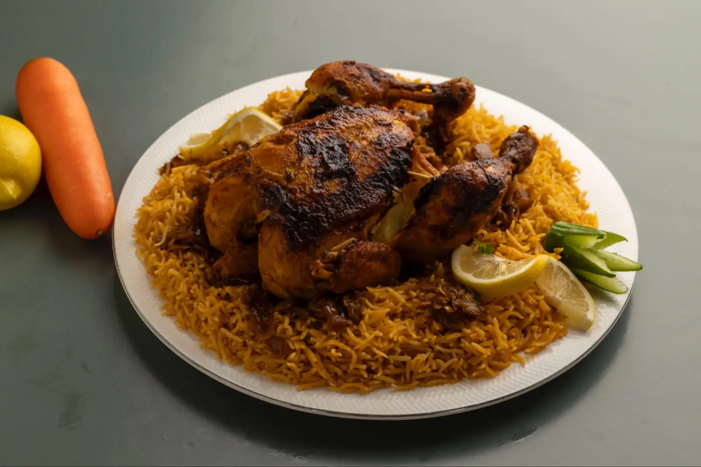 دجاج  محشي  - نص دجاج محشي