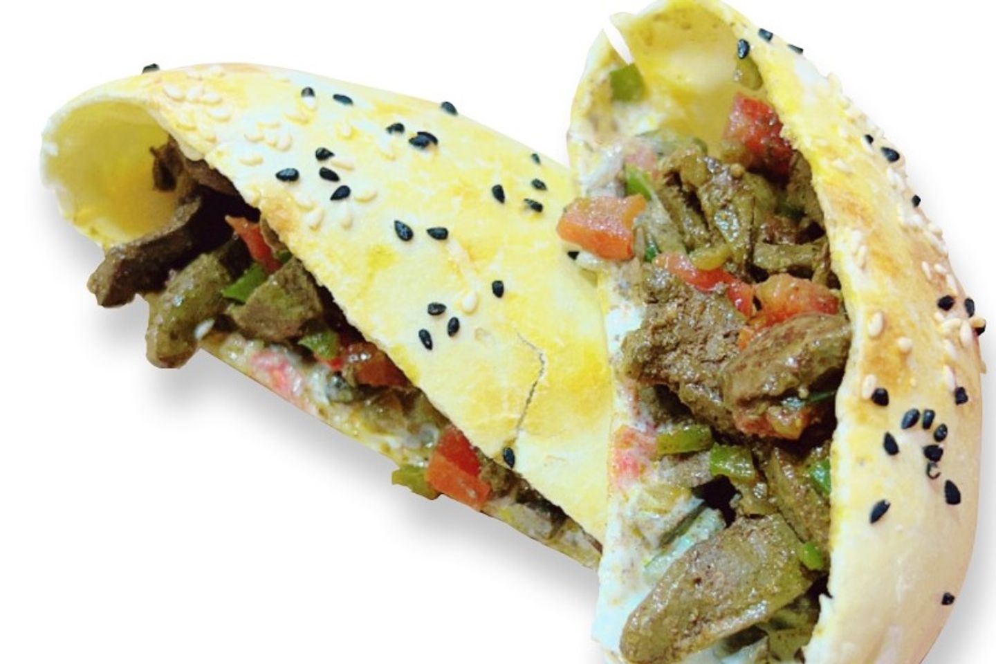 فطيرة مدورة كبده - اضافة جبن