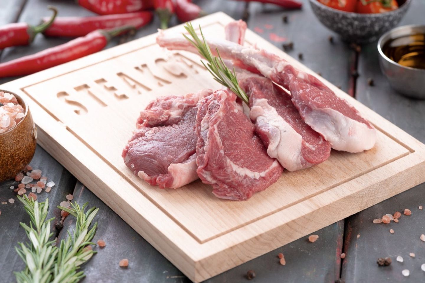 Lamb Chops   Ready To Grill - 1 Kg