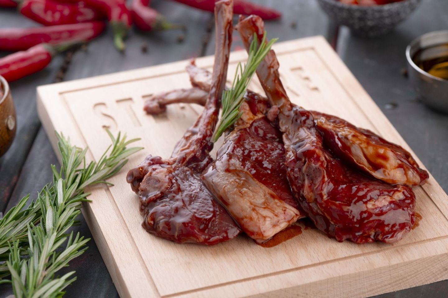 Lamb Chops Bbq   Ready To Grill - 1/2 Kg