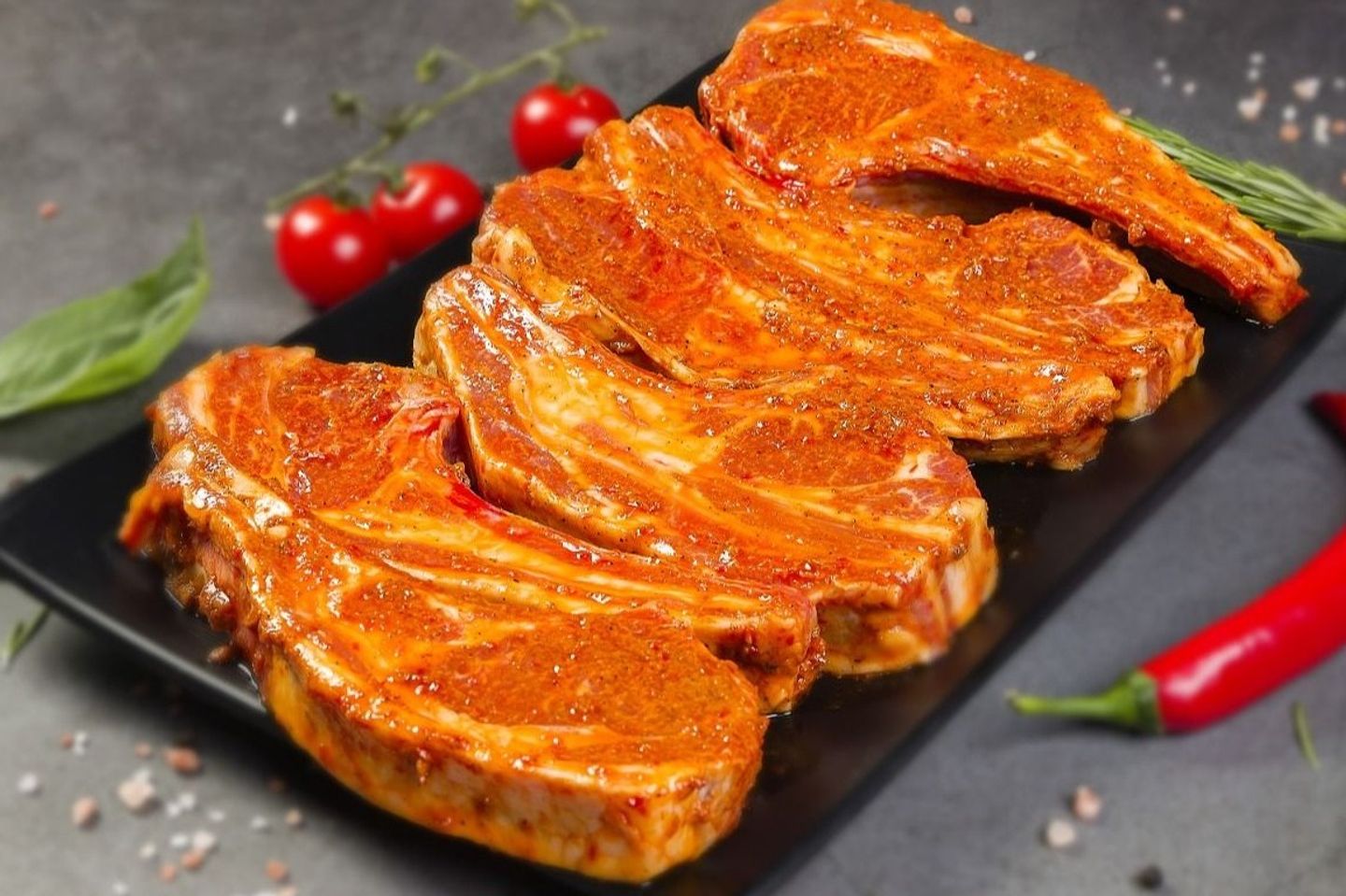 Lamb Chops Oriental   Ready To Grill - 1/2 Kg
